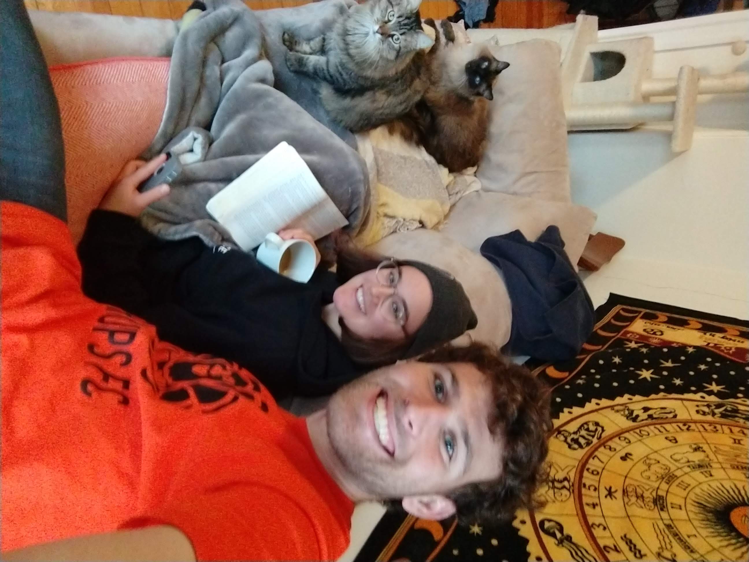 Lucca, Rilke,Cat, and me